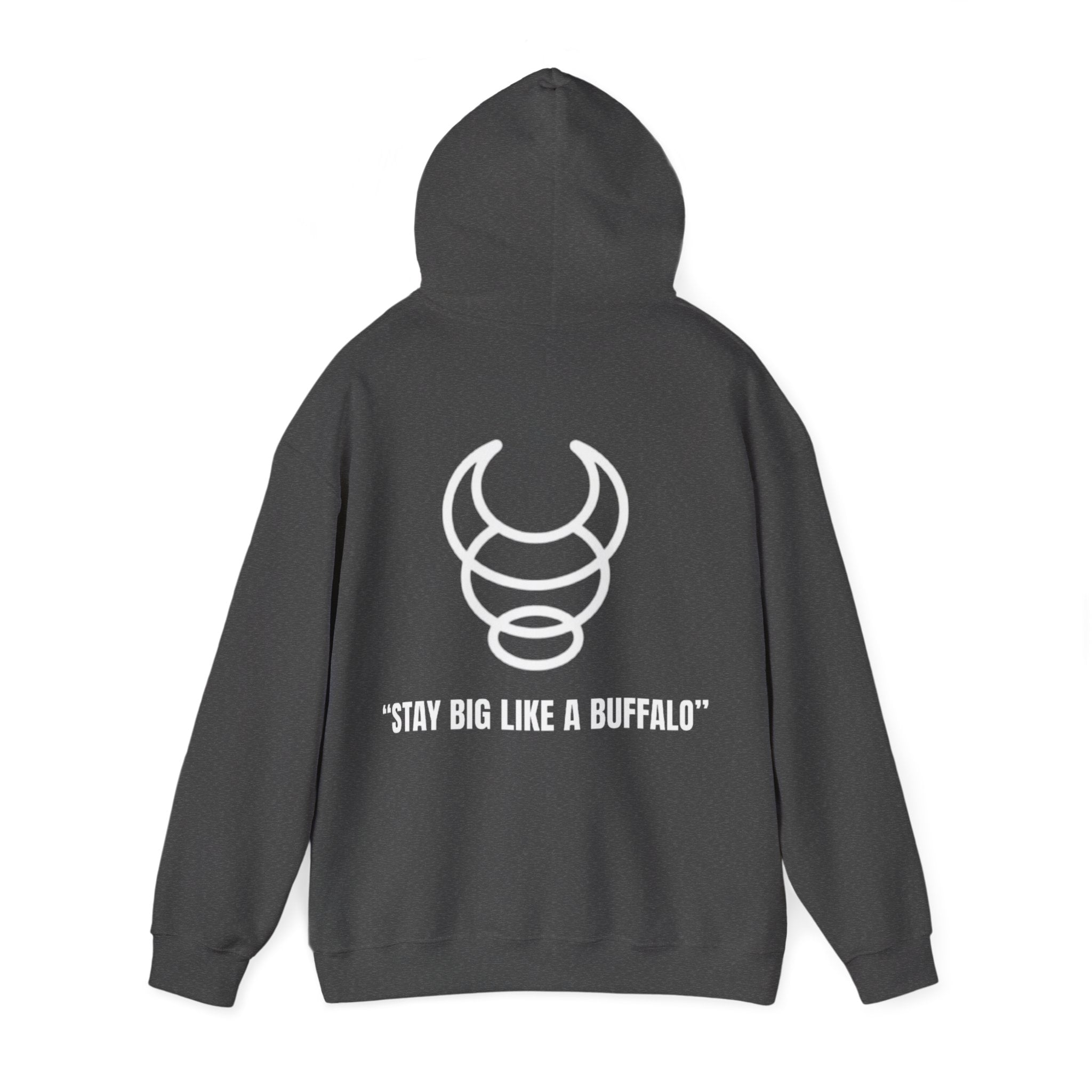 Big Buffalo Unisex Heavy Blend Hoodie - Stay Big Like A Buffalo