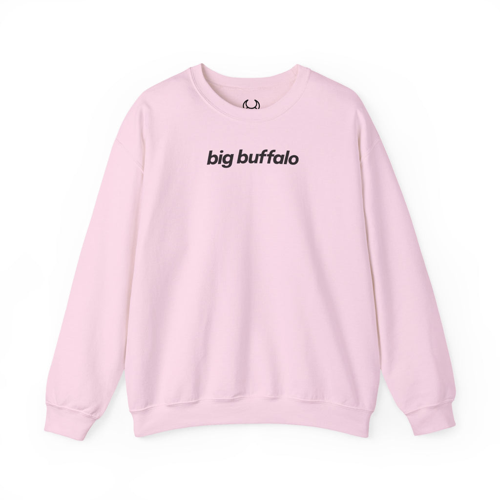Sudadera big buffalo sin capucha