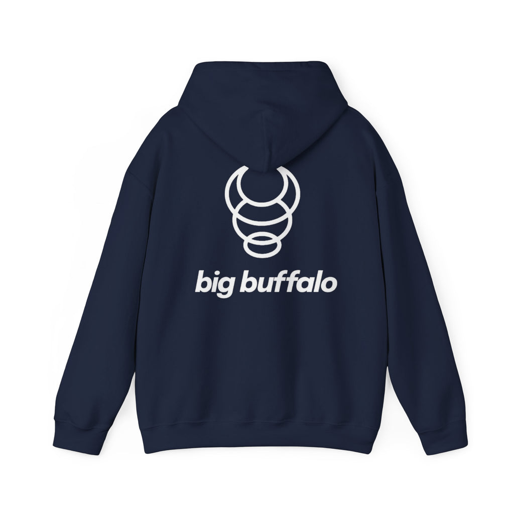Big Buffalo Graphic Unisex Hooded Sweatshirt - Trendy Casual Wear