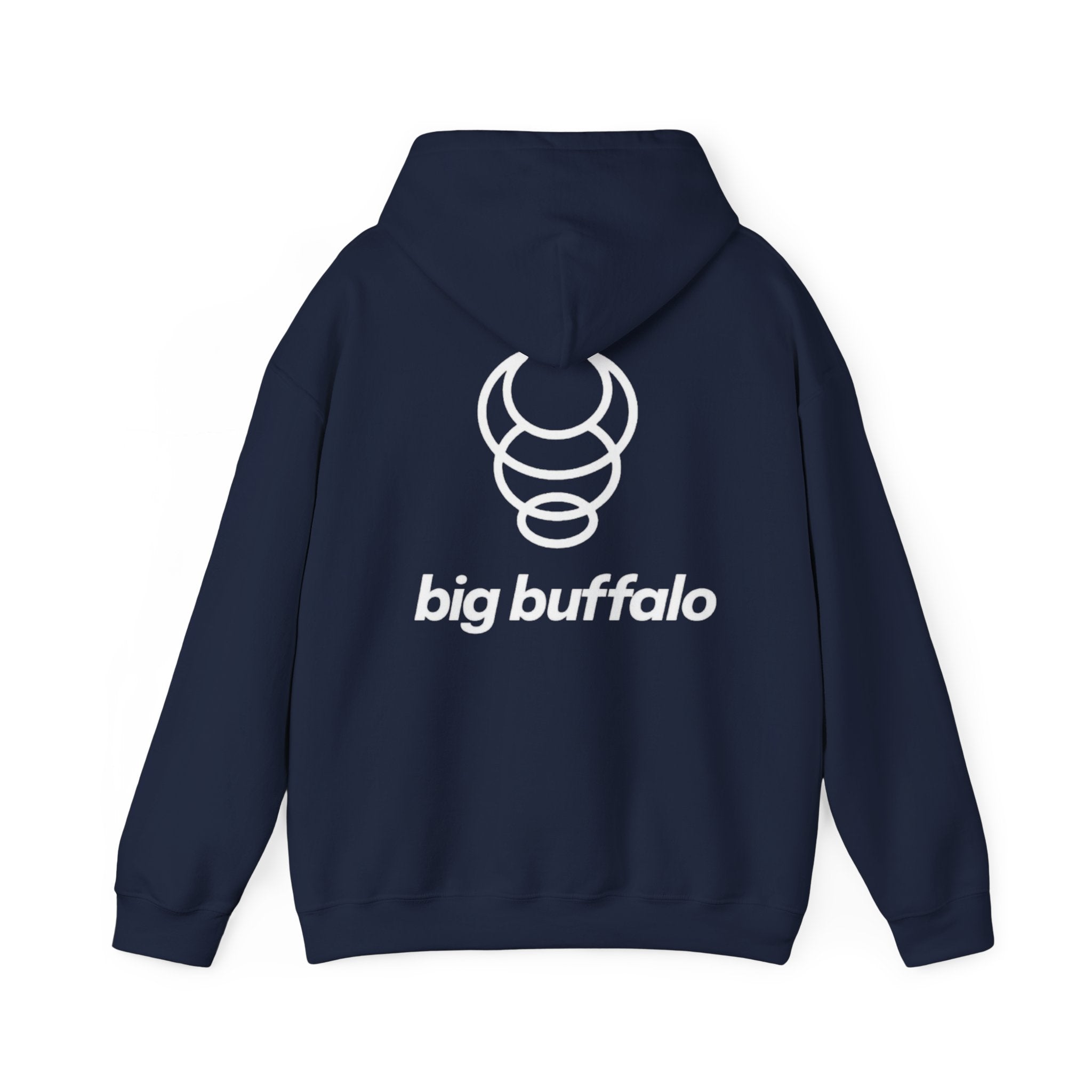 Big Buffalo Graphic Unisex Hooded Sweatshirt - Trendy Casual Wear