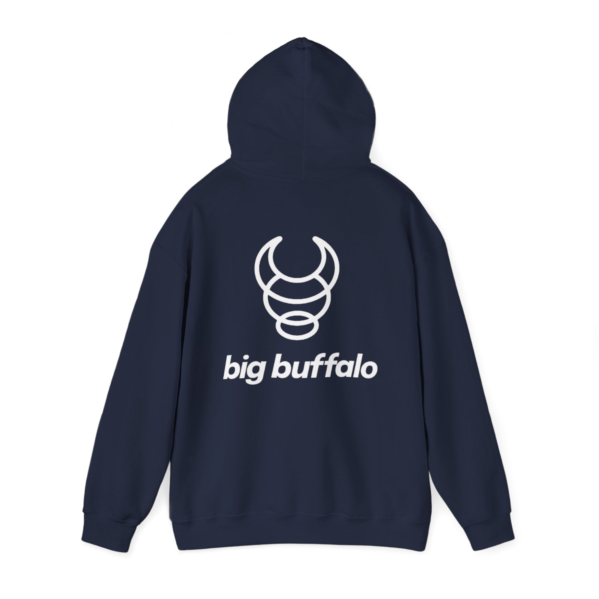 Big Buffalo Graphic Unisex Hooded Sweatshirt - Trendy Casual Wear