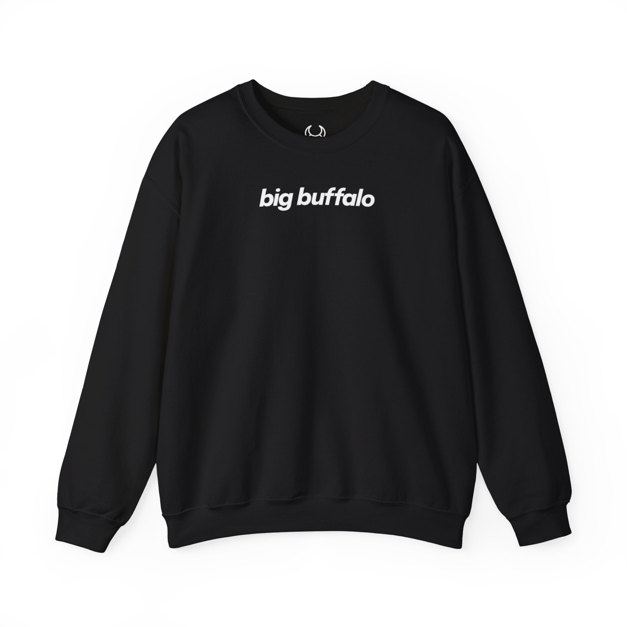 Sudadera big buffalo sin capucha