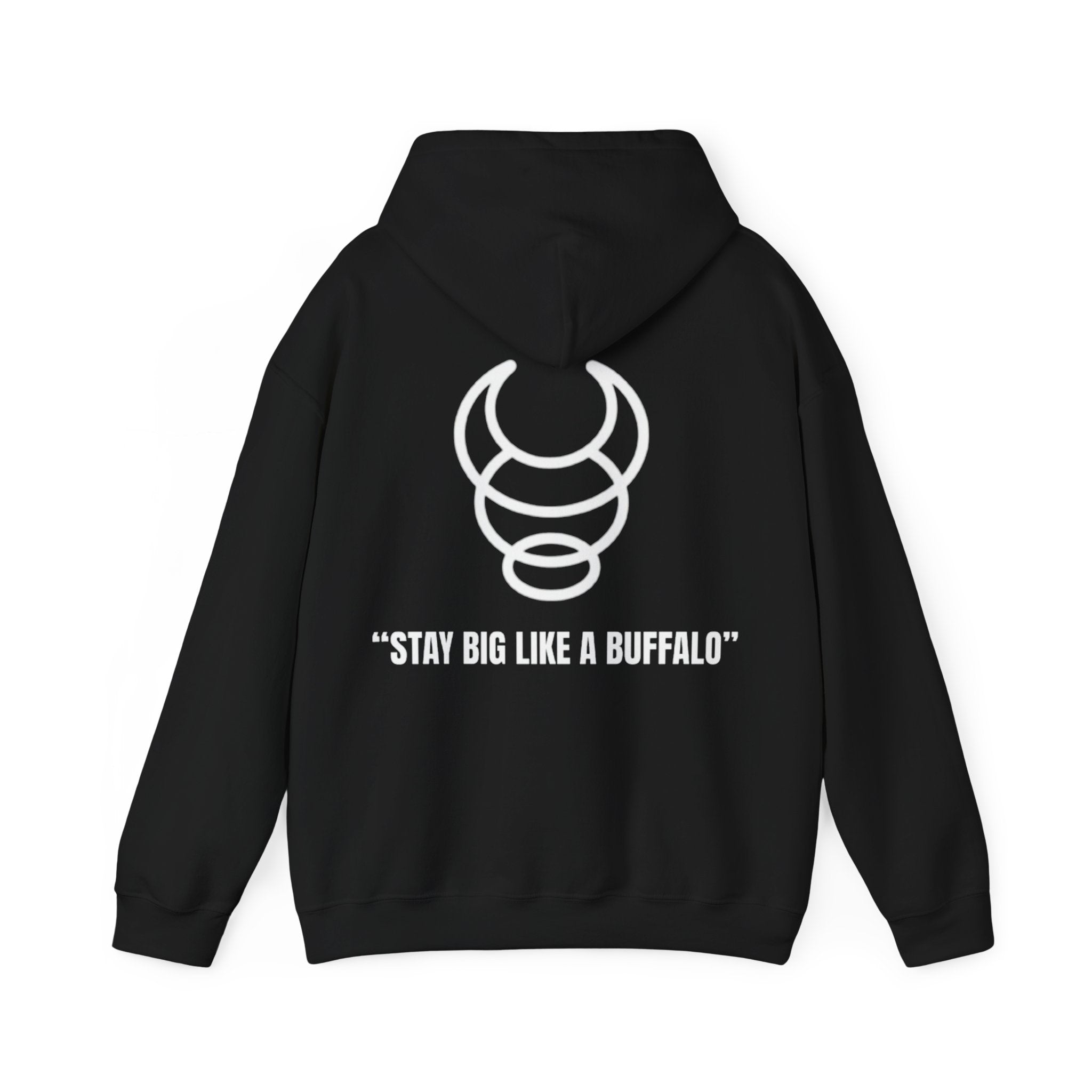 Stay Big Like a Buffalo Hoodie - Unisex Heavy Blend™ Sweatshirt