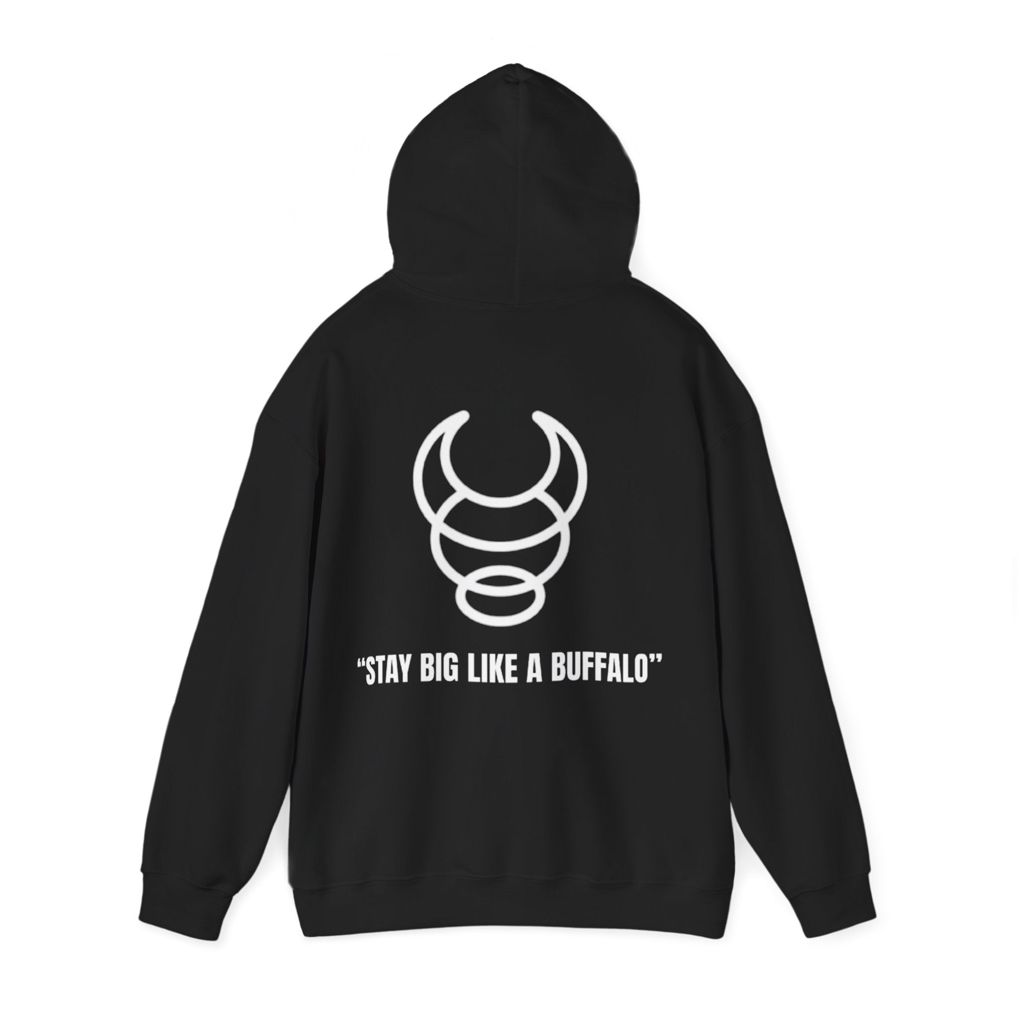 Stay Big Like a Buffalo Hoodie - Unisex Heavy Blend™ Sweatshirt