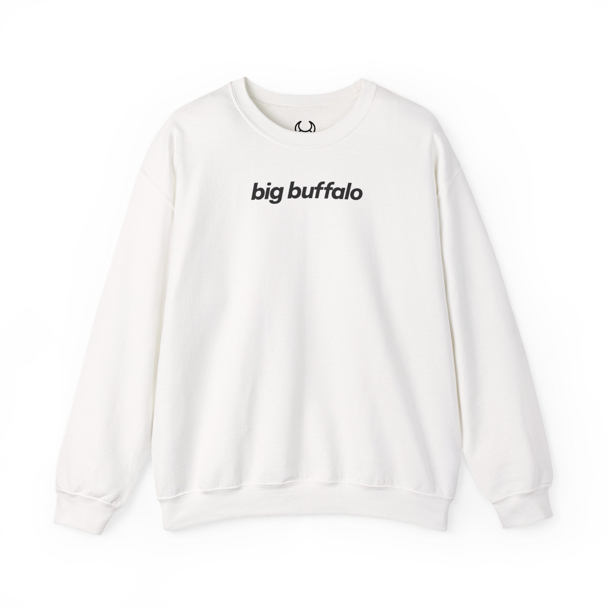Sudadera big buffalo sin capucha