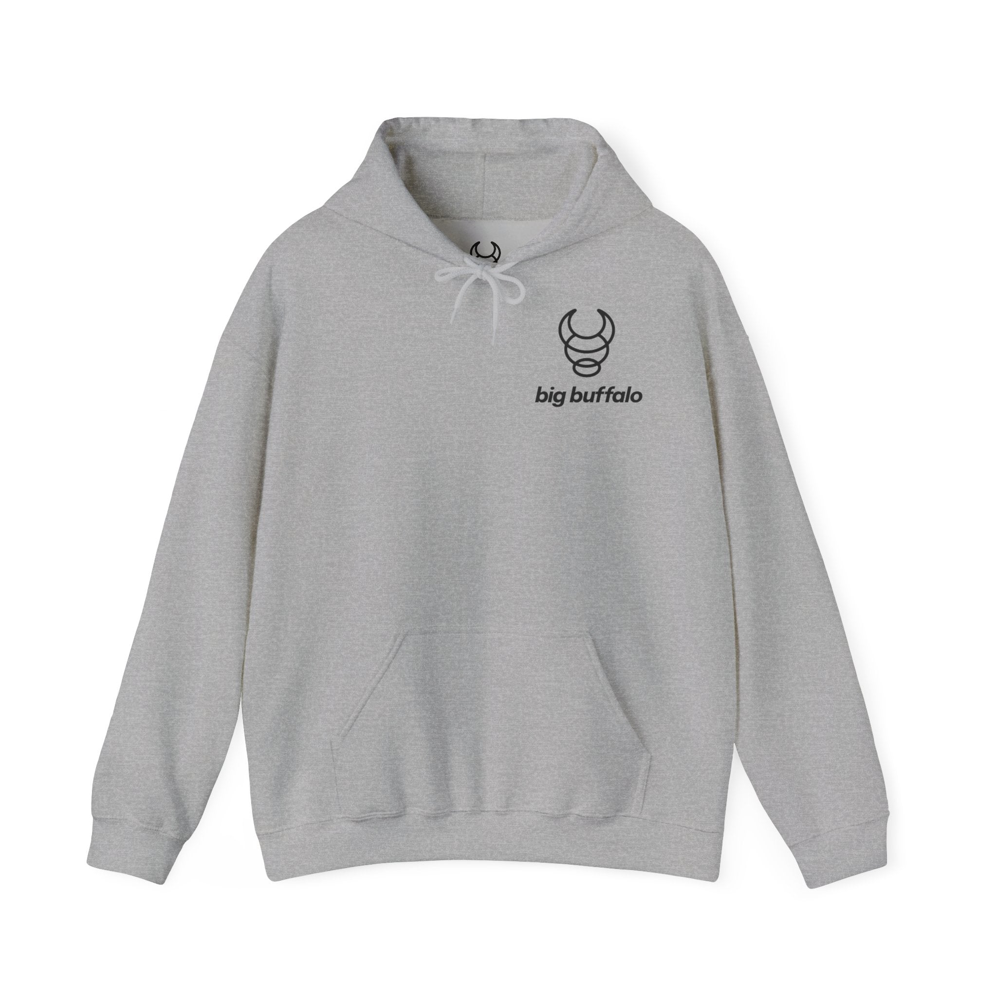 Sudadera BIG BUFFALO gris