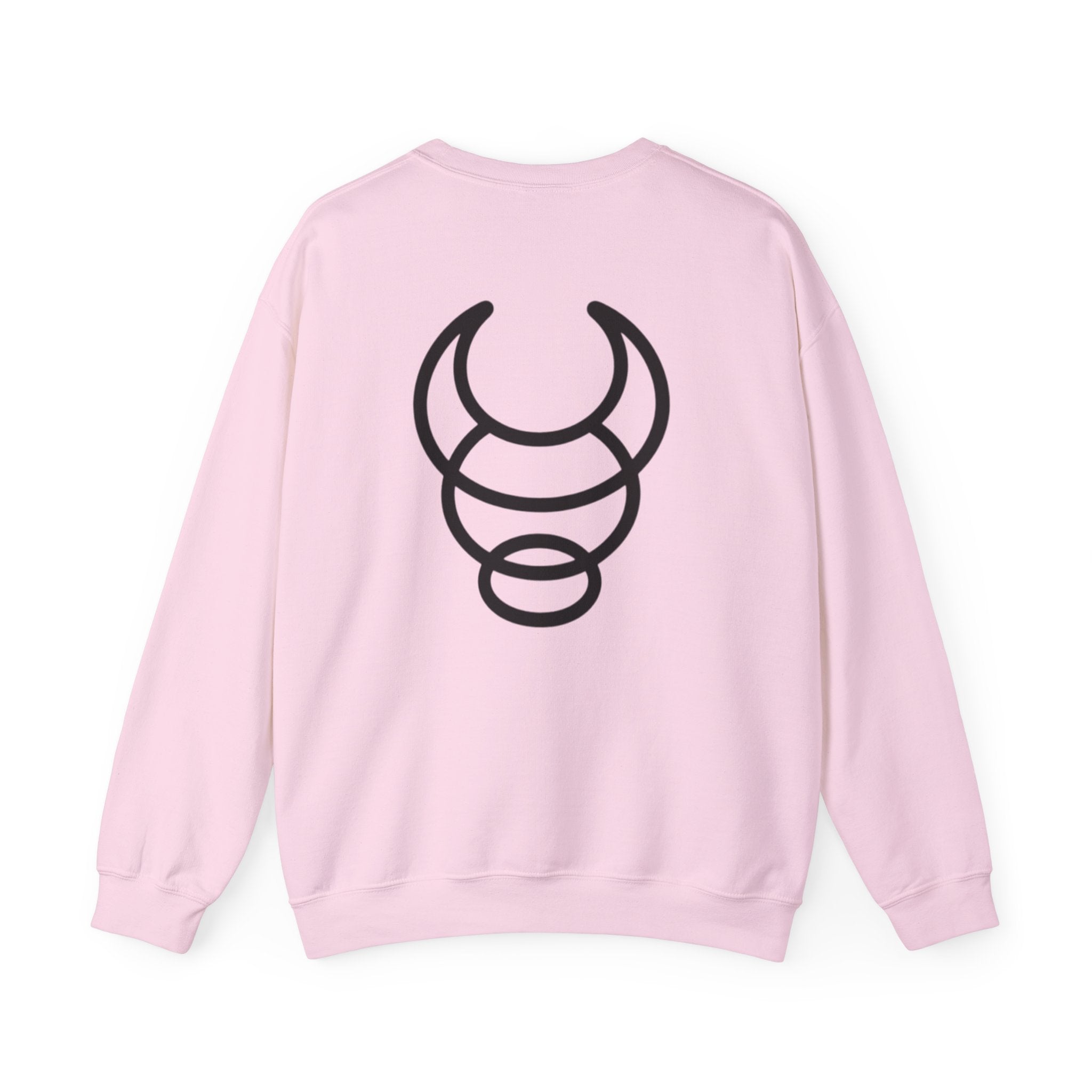 Sudadera sin capucha rosa big buffalo