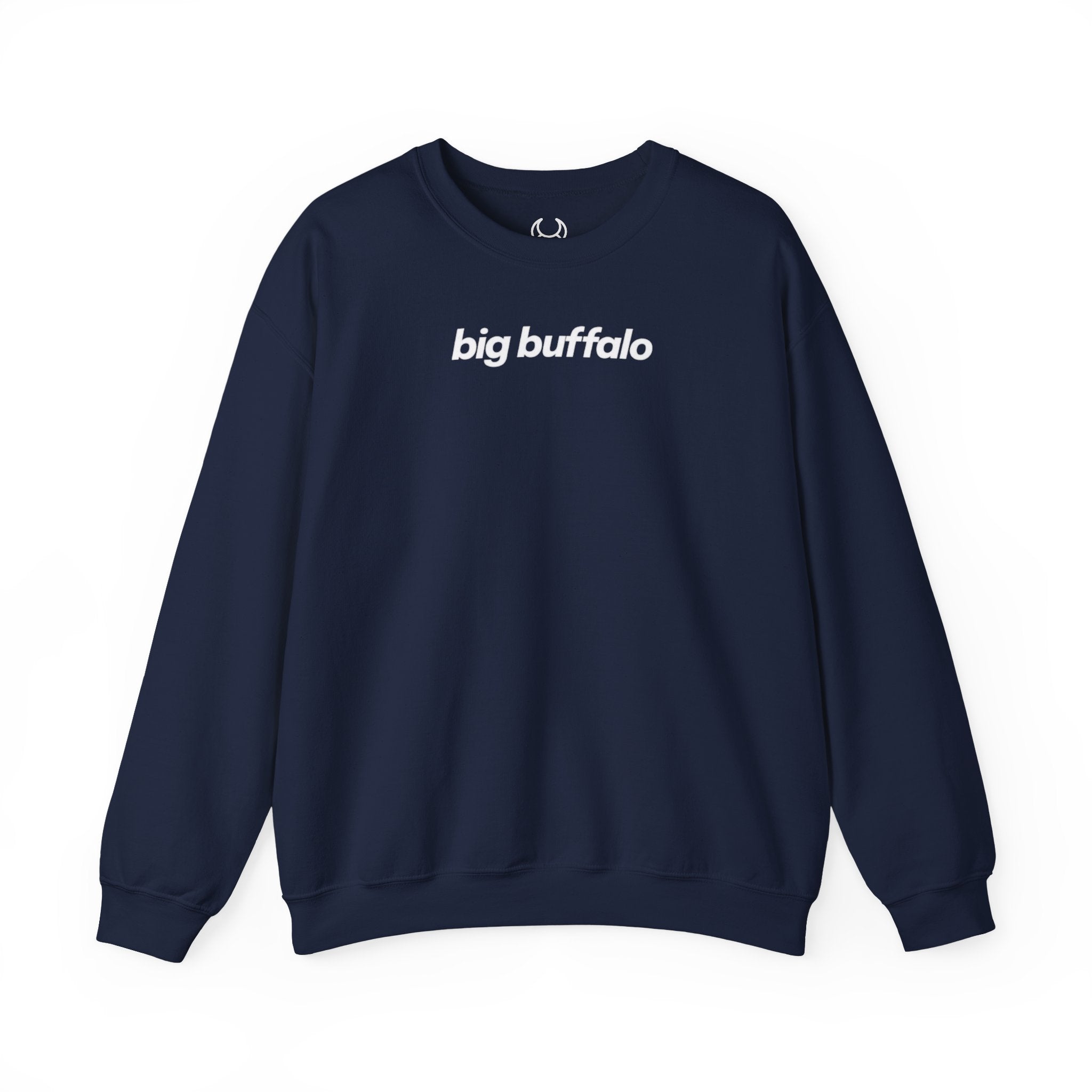 Sudadera big buffalo sin capucha