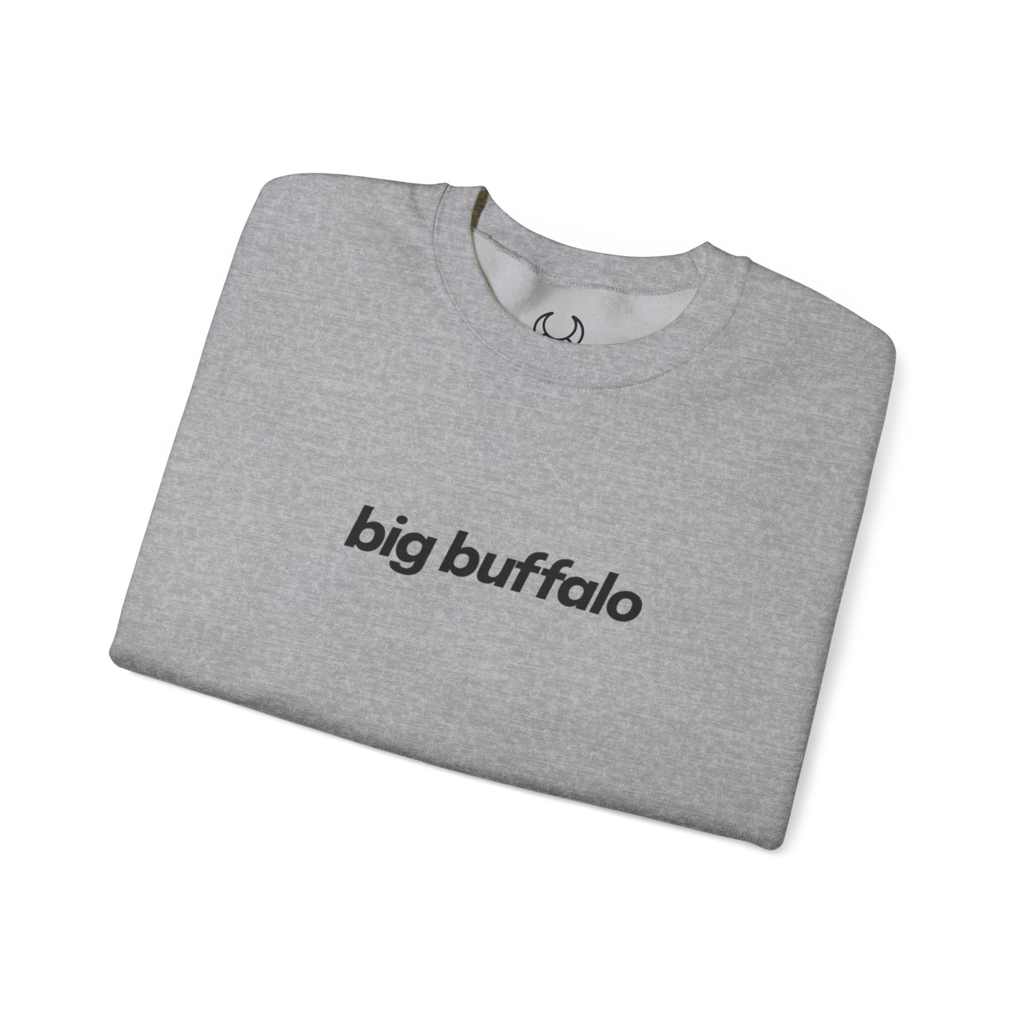 Big Buffalo Unisex Crewneck Sweatshirt - Cozy and Stylish for Any Occasion