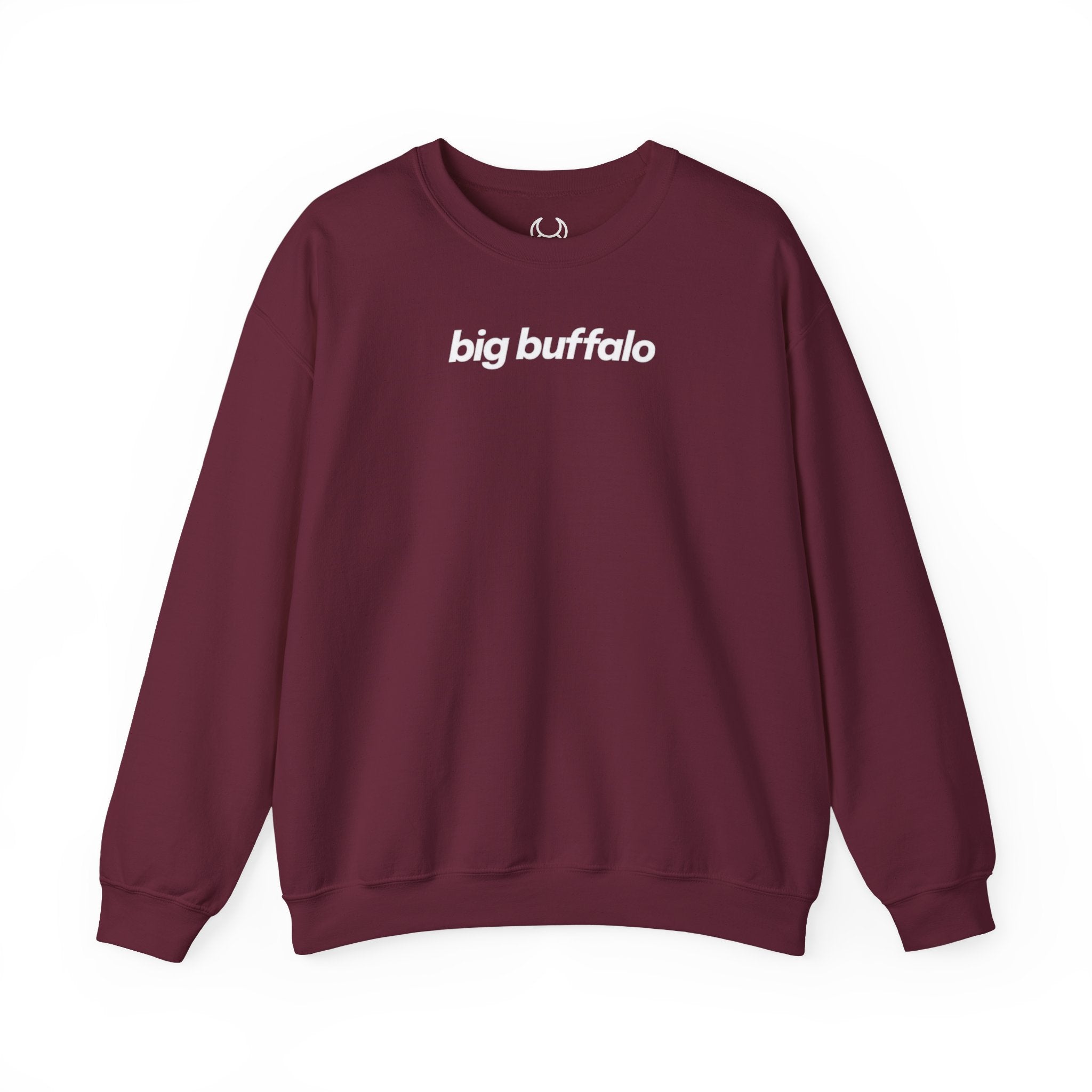 Sudadera big buffalo sin capucha