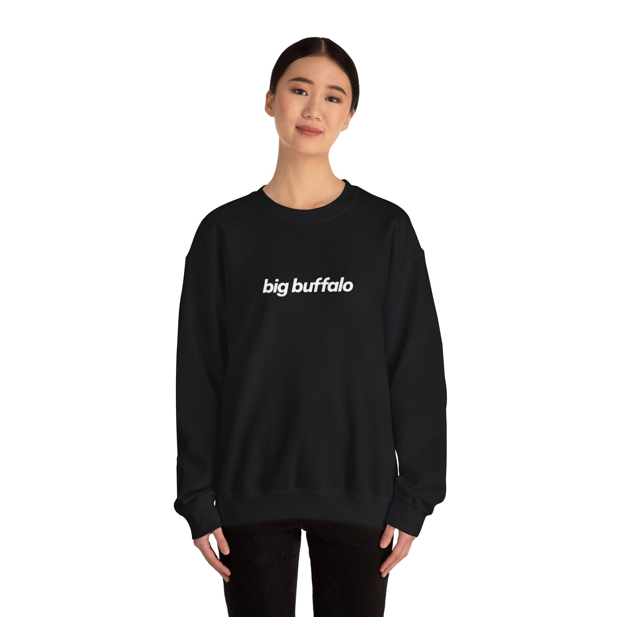 Big Buffalo Unisex Heavy Blend™ Crewneck Sweatshirt - Cozy & Trendy Apparel