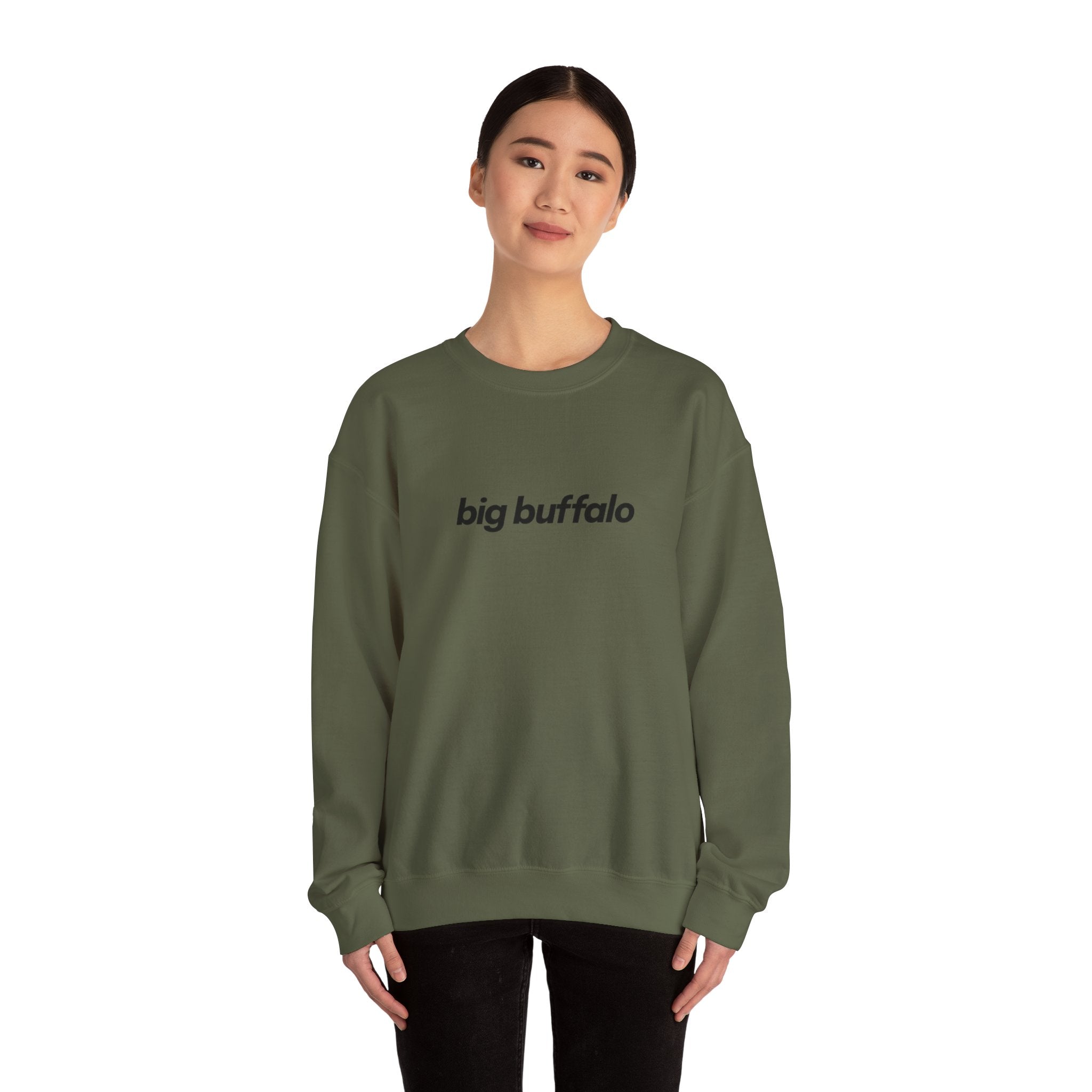 Big Buffalo Unisex Crewneck Sweatshirt - Cozy and Stylish