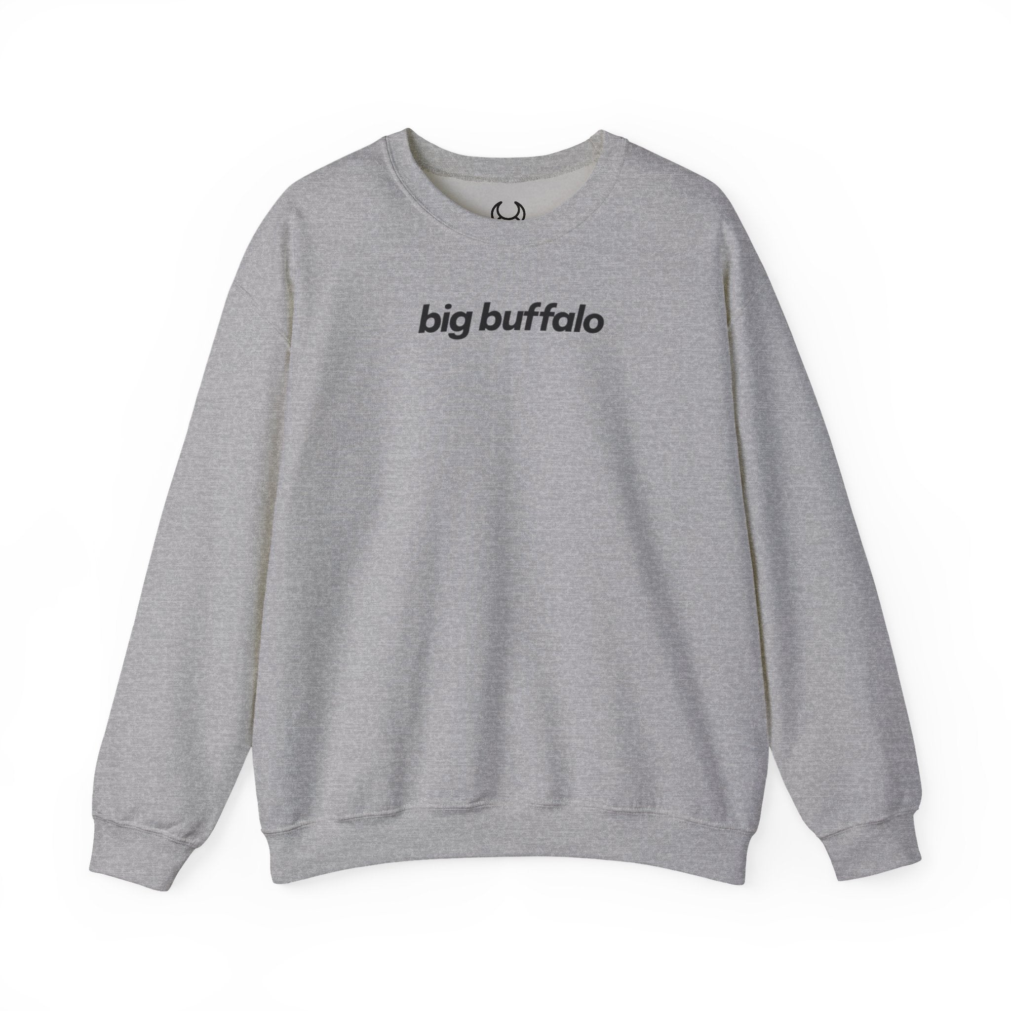 Sudadera big buffalo sin capucha