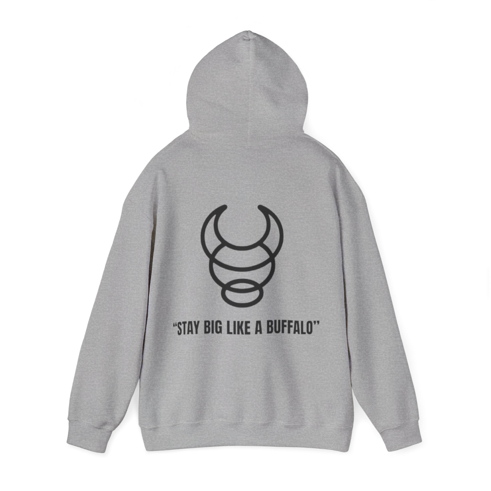 Sudadera BIG BUFFALO gris