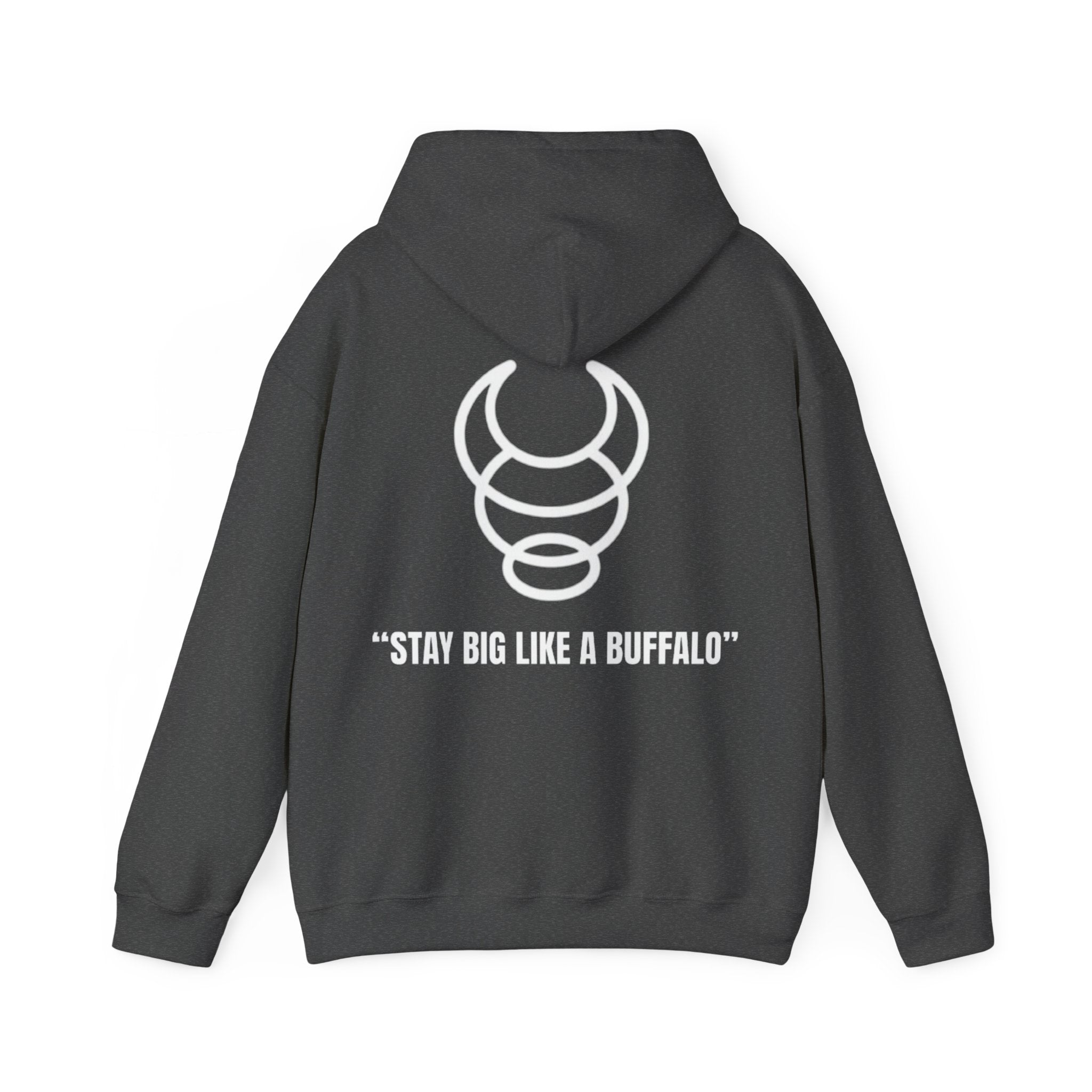 Big Buffalo Unisex Heavy Blend Hoodie - Stay Big Like A Buffalo