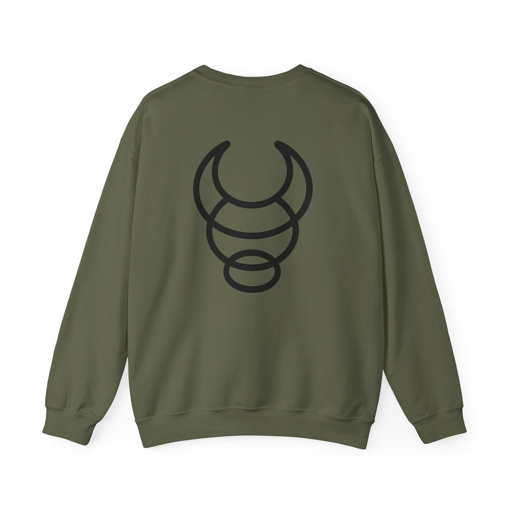 Sudadera big buffalo sin capucha