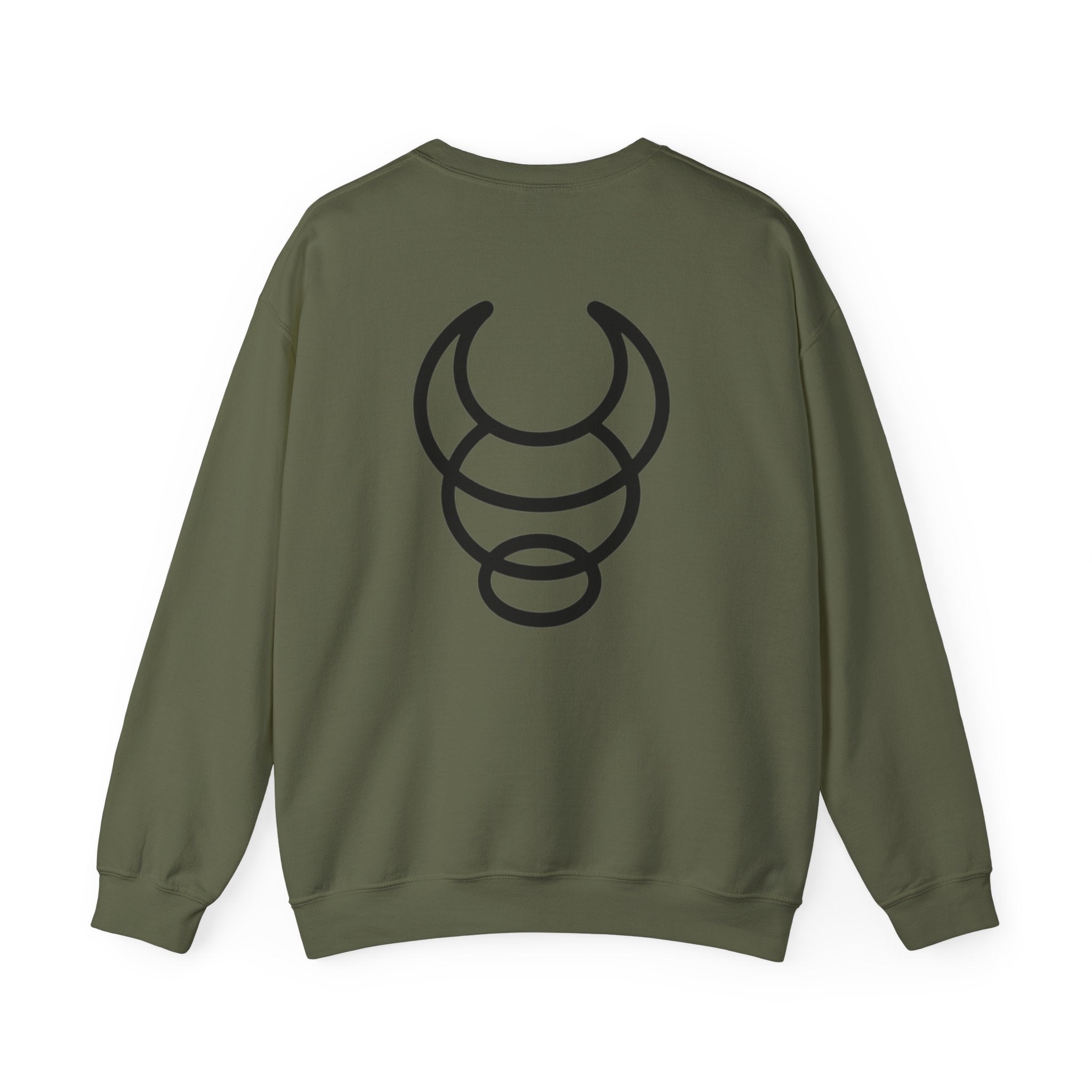 Sudadera big buffalo sin capucha